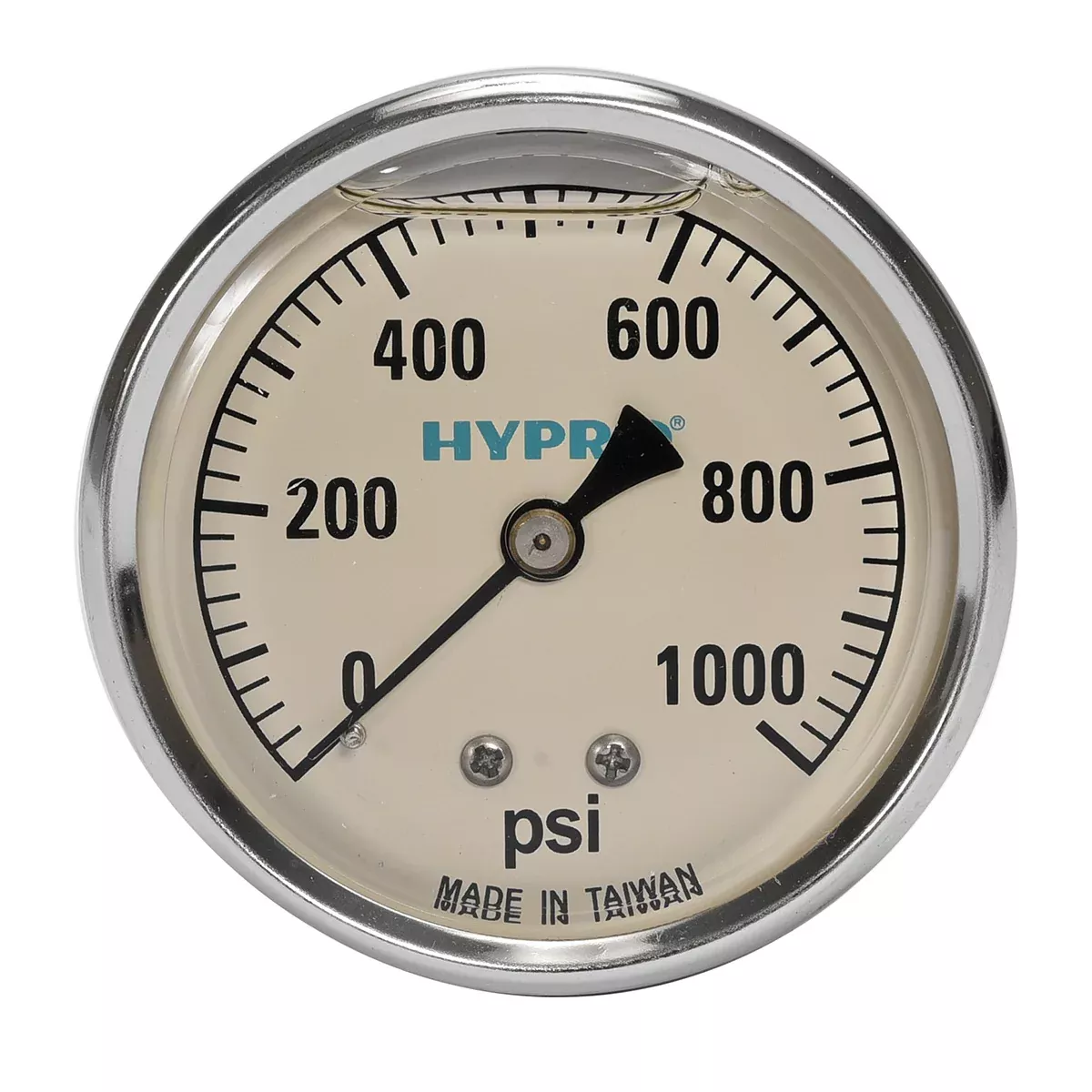 0-1000 PSI Pressure Gauge (Back Mount)