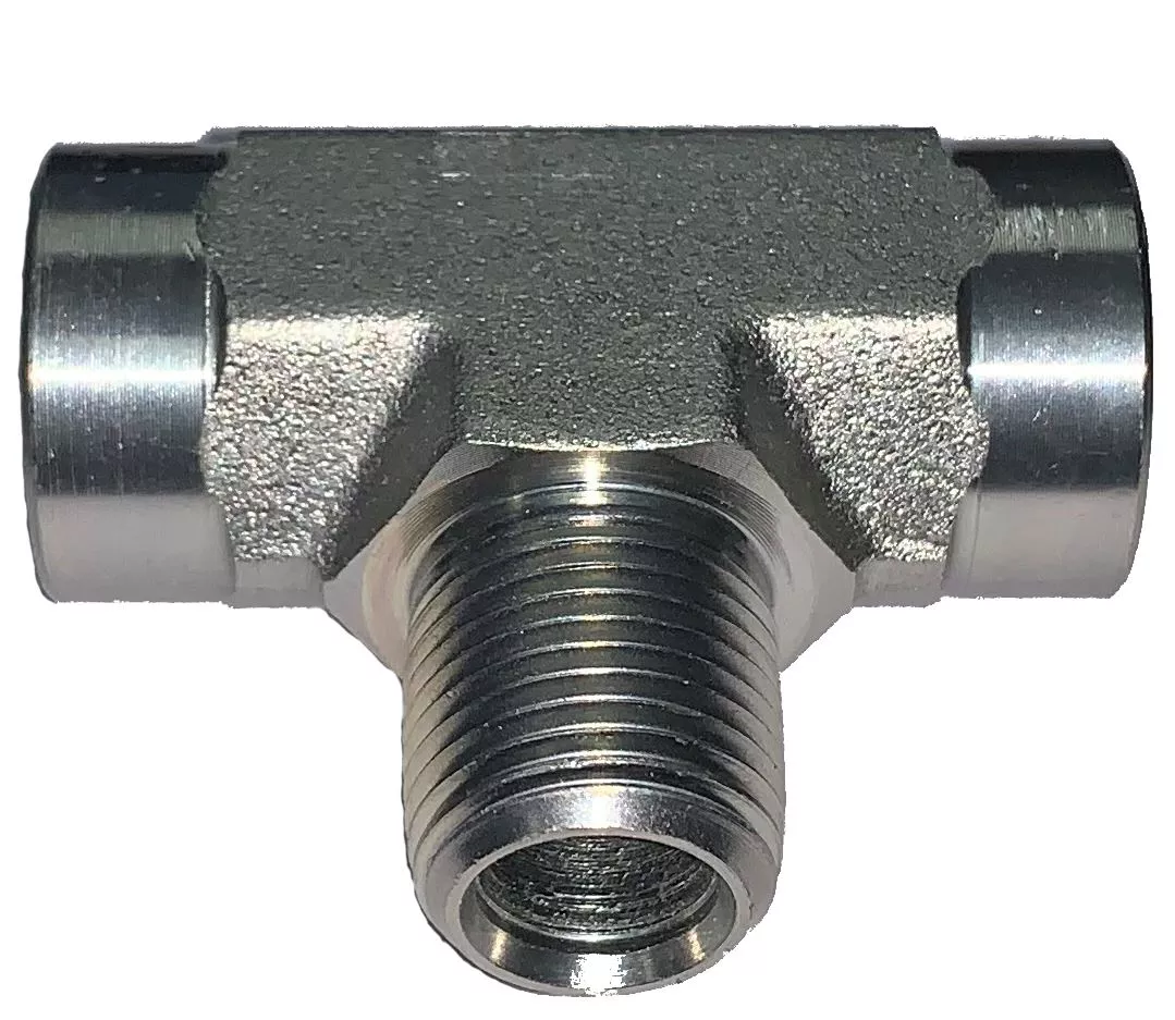 1/4 MPT Branch Tee Steel