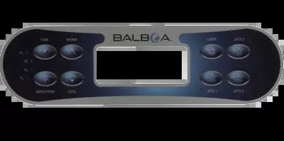 11476 Balboa Topside Control Overlay, ML700, 8-Button, 3-Pumps