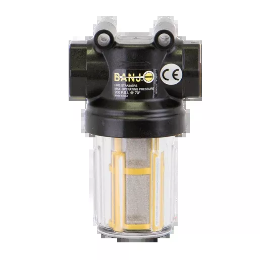 3/4" 80 Mesh Poly Mini "T" Strainer