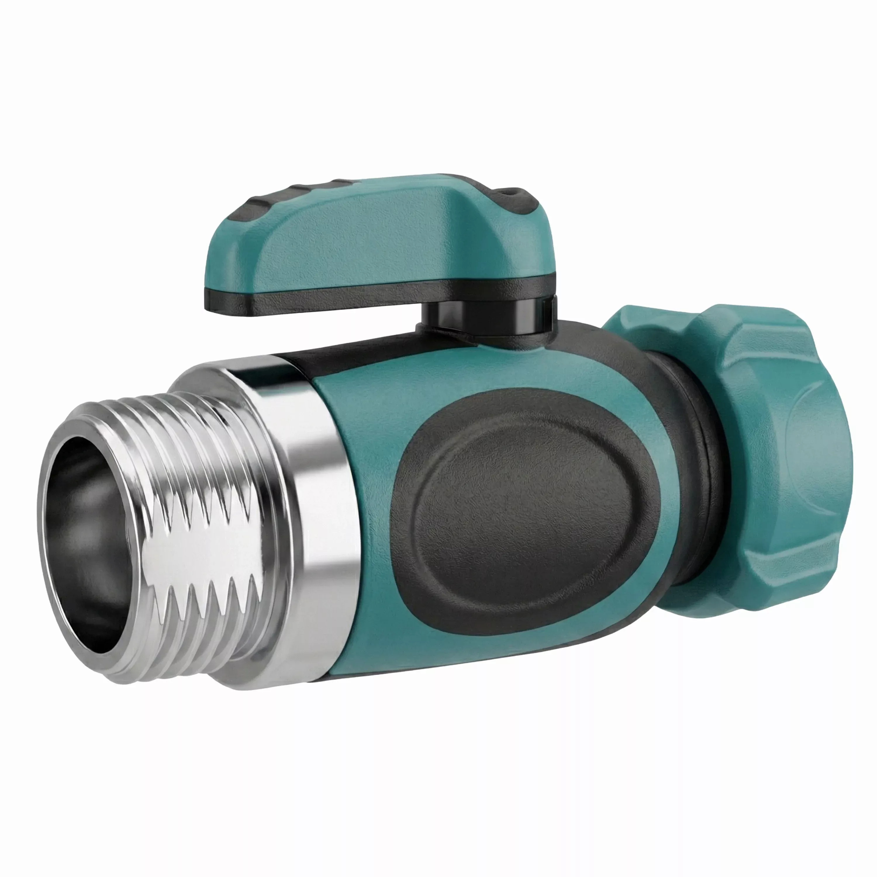3/4" Garden Hose Shut Off Valve, Heavy Duty Ball Valve Water Hose Fitting