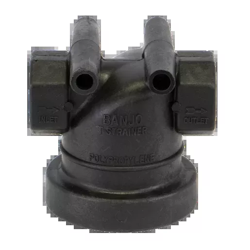 3/4" "T" Strainer Head