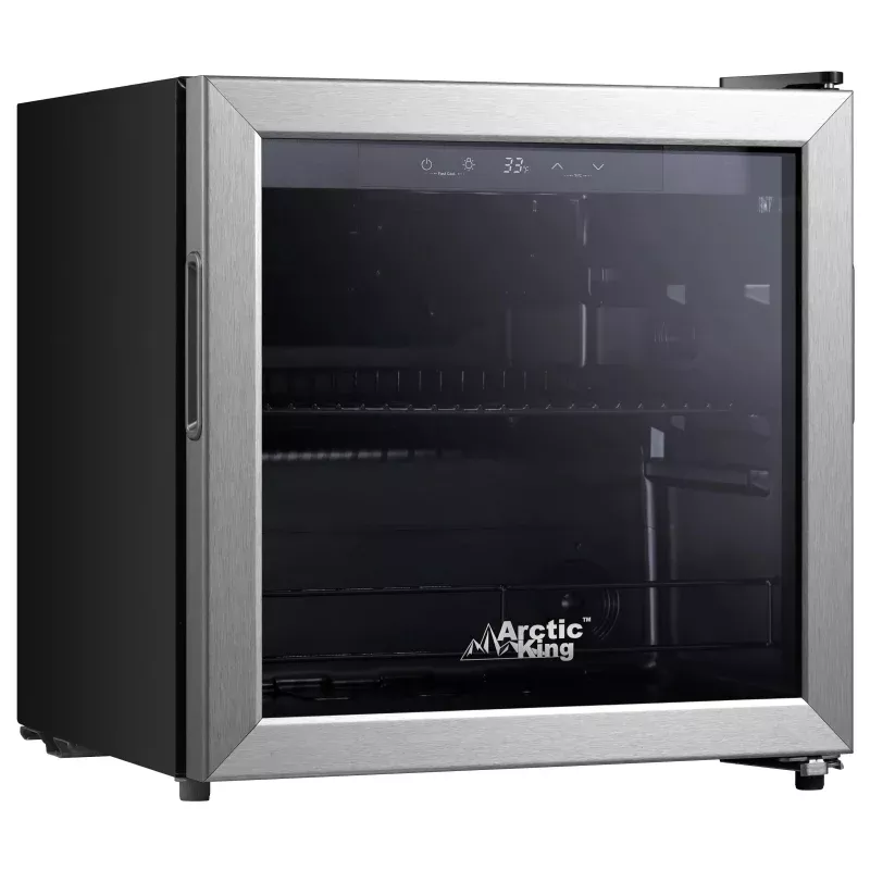 48-Can Beverage Fridge Cooler with Electrical Control