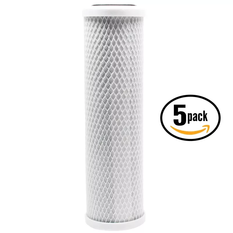 5-Pack PuROLine PL50T50 Activated Carbon Block Filter Replacement