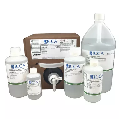 Acetate Buffer, pH 4, for Residual Chlorine Analysis, 20 Liter