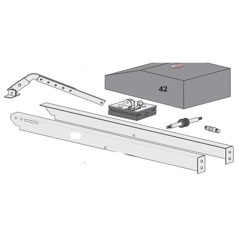 All-O-Matic ABT-200 OVERHEAD TRACK ADJUSTING BRACKET SET