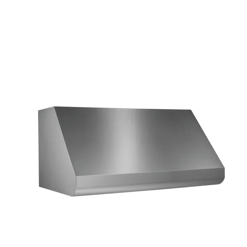 **DISCONTINUED** Broan 48-Inch Wall-Mount Range Hood Shell w/ Light & Heat Sentry, External Blower Stainless Steel