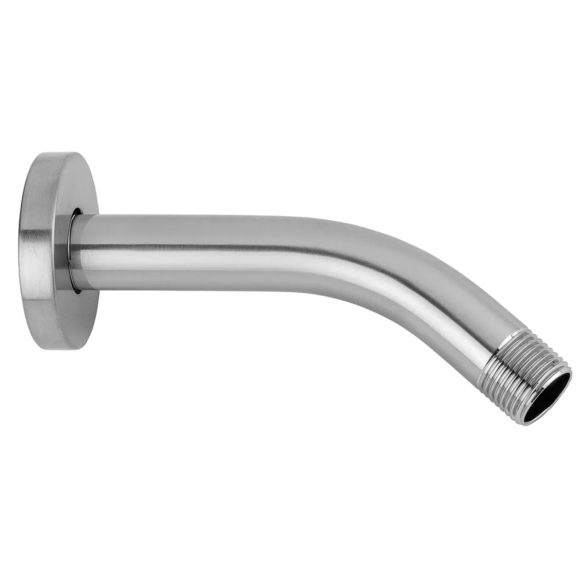 Jaclo 6" 45 Brass Showerarm with Contemporary Escutcheon in Caramel Bronze - 8031-E15-CB