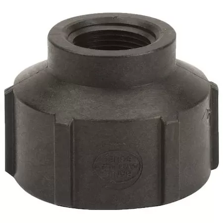 Reducing Coupling, Polypropylene, 2" x 1", Schedule 80, 300 psi Max Pressure