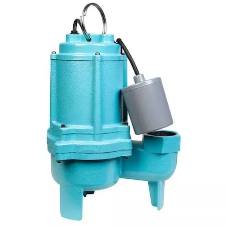 Sewage Ejector Pump, 20ft, 0.4hp, 115V AC