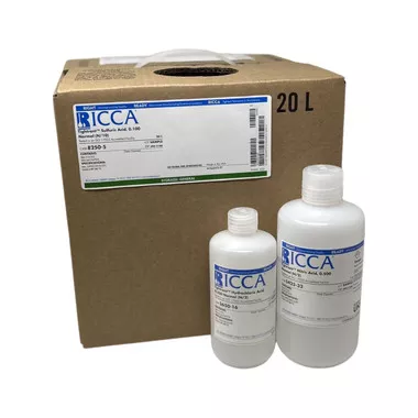 Sulfuric Acid, 0.125 Normal, 4 Liter