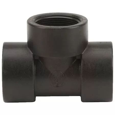 Tee, Polypropylene, 1-1/2", Schedule 80, 300 psi Max Pressure