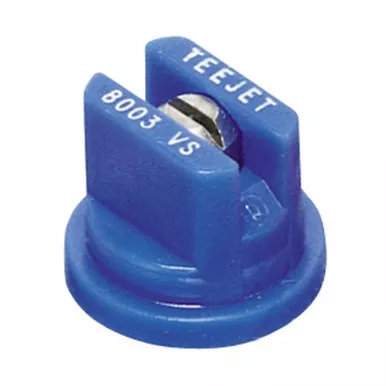 TeeJet Flat Spray Tips Blue 80° Polymer w/ SS Insert Visiflo TP8003VS