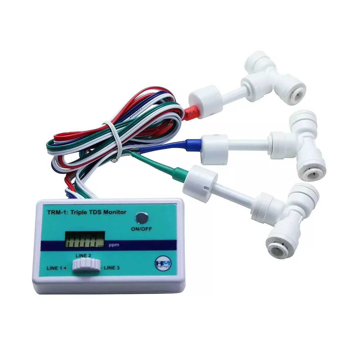 Triple Inline TDS Meter TRM-1