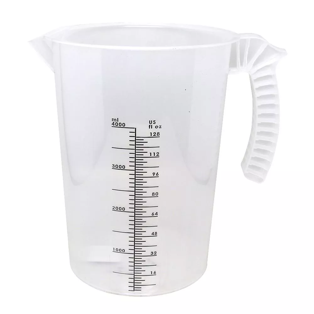 Valley Industries Multi-Purpose Measuring Pitcher – 128oz., Translucent
