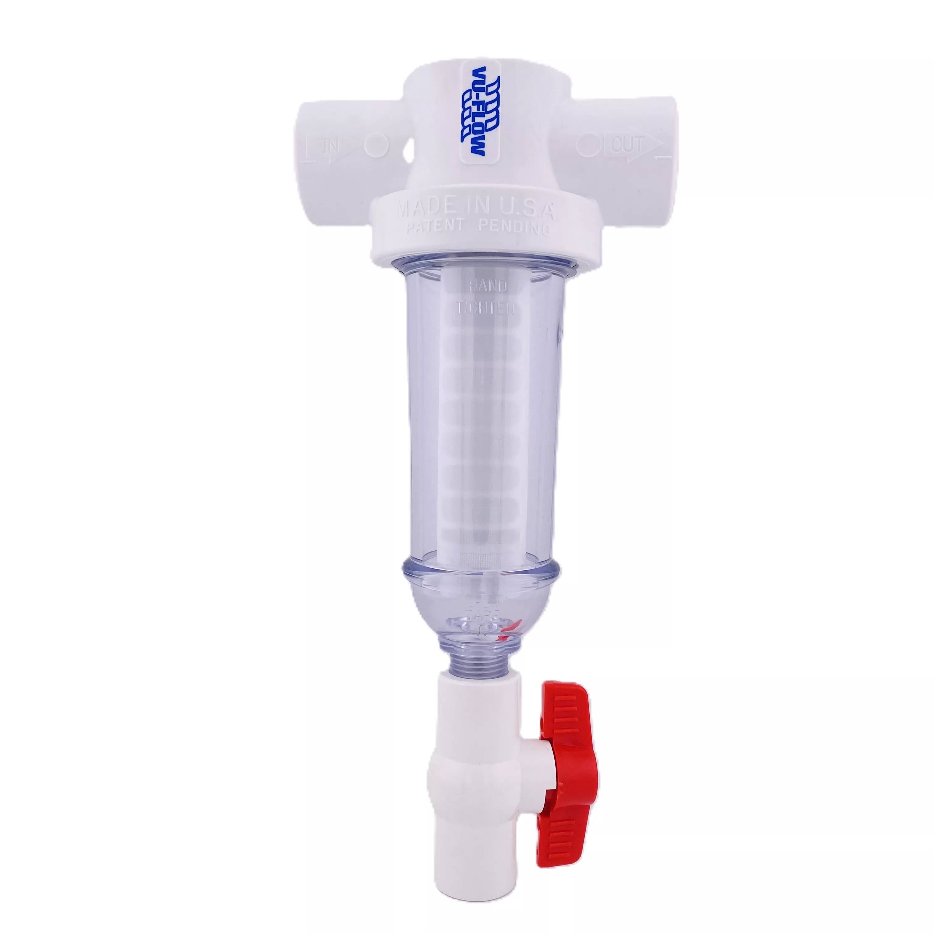 Vu-Flow Rusco 3/4″ 250 Mesh Poly Screen Filter System